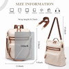 VNINE PU Leather Backpack Purse for WomenAnti Theft Backpack Fashion Travel Ladies Shoulder Bags Handbags