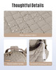 LIGHT FLIGHT Travel Laptop Backpack Women 156 Inch Anti Theft Laptop Backpack with USB Charging Hole Water Resistant Cas