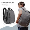 Swissdigital Design Fit 173 Inch Laptop Backpack Large Bussines Travel Backpack for Men Women With USB Charging Port Col
