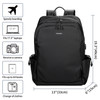 Colins Keirs 17 inch laptop backpack for men business travel computer backpack with USB charging port and headphone jack