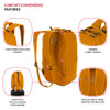 SwissGear 8119 Laptop Backpack Fits up to 17Inch Laptop Mustard