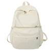 MININAI Preppy Corduroy Aesthetic Backpack 156 inch Laptop College Backpack Cute Book Bag Travel Rucksack Daypack One Si
