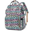 Dezcrab Laptop Backpack for Women College Bookbag School Backpack Work Business Travel 156 Inch Computer Backpacks Leopa