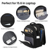 Backpack for Men and Women School Backpacks for Teen Boys Water Resistant TSA Travel Backpack with USB Charging Port Bus