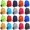 Sherr 20 Pack Foldable Backpacks Lightweight Backpack Bulk Adults Bag Classic Mix Colors Bag Outdoor Travel Donation Sup