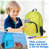 Sherr 20 Pack Foldable Backpacks Lightweight Backpack Bulk Adults Bag Classic Mix Colors Bag Outdoor Travel Donation Sup