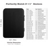 MoKo 911 Inch Tablet Sleeve Bag Carrying Case Fits New 11inch iPad Air M3 iPad A16 2025 iPad Pro 11 M4 Air 543 iPad 1098