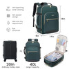 LOVEVOOK 40L Large Travel Backpack for Women Men 17 Inch Carry on Backpack for Traveling on Airplane Personal Item Trave