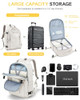 Travel Backpack for Women Men Waterproof Carry on Backpack for Flight Approved Personal Item Bag Business Laptop Backpac