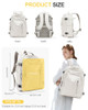 Travel Backpack for Women Men Waterproof Carry on Backpack for Flight Approved Personal Item Bag Business Laptop Backpac