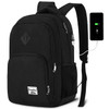 YAMTION Backpack for Men and WomenSchool Backpack for Teenager156 inch Laptop Bookbag with USB Charging port for Busines