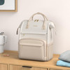 LOVEVOOK Leather Laptop Backpack for Women 17 inchTravel Backpack Purse Nurse Teacher Backpack Computer Laptop BagProfes
