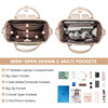 LOVEVOOK Leather Laptop Backpack for Women 17 inchTravel Backpack Purse Nurse Teacher Backpack Computer Laptop BagProfes