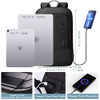 hk Backpack for Men Business Slim Backpack with USB Charger Computer Lightweight Antitheft Travel Backpacks 156 inch Wat
