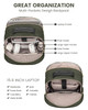 LOVEVOOK Laptop Backpack Purse for Women Work Business Travel Computer Bags College Nurse Backpack for Womens Quilted Ca