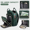 LOVEVOOK 156 Inch Laptop Backpack for WomenFashion Work Travel BackpackWaterproof Day Pack Purse for Teacher Nurse Dark