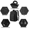 WINDARS Backpack for Men and Women Casual School Backpack Teen Boys and Girls Lightweight 156 Inch Laptop Bookbag with U
