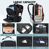 Travel Laptop Backpack 17 Inch Extra Large Laptop Backpack with USB Charging Hole 45L Anti Theft Travel Backpack Water R