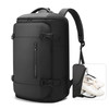 BANGE 40L Travel Backpack with Shoe Compartment Large Capacity Weekender Bag Daypack Fits 173 Inch Laptop Carryon Luggag