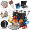 JCDOBEST Lunch Bag Backpack Insulated Cooler Backpack Lunch Box Laptop Backpack with USB Port for Women Men Fits 156 Inc