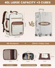 LOVEVOOK Travel Backpack For Women40L Carry On Backpack Flight ApprovedTSA Personal Item Travel Bag Fits 17 Inch LaptopB