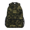 ALAZA Scary Retro Skull Backpack for Women MenTravel Casual Daypack College Bookbag Laptop Bag Work Business Shoulder Ba