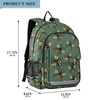 ALAZA Cute Bee Backpack Bookbag Laptop Notebook Bag Casual Travel Trip Daypack for Women Men Fits 156 Laptop
