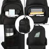 MATEIN Rolling Backpack 17 inch Water Resistant Wheeled Laptop Backpack Carry on Luggage Business Bag Overnight College