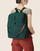 FADEON Laptop Backpack for Women Leather Travel Backpack with Laptop Compartment Designer Ladies Computer Backpacks Gree