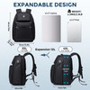 Fenreegeer Travel Laptop Backpack for Men Expandable Water Resistant 156 Inch Computer Backpack with USB Port Mens Hards