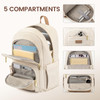 LOVEVOOK Travel Laptop Backpack for Women Waterproof Work Backpack Fits 156 Inch Laptop Large Computer Backpack for Coll