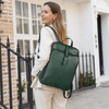 CLUCI Leather Backpack for Women 156 inch Laptop Bag Large Genuine Work Backpack Travel Back