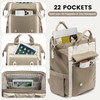 LOVEVOOK Laptop Backpack For Women Work Travel Backpack Purse Nurse Bag College Backpack Teacher Business Laptop Bag Wat