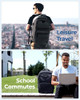 BAGSMART Travel Backpack for Women Men 40L Flight Approved Carry on Backpack with Shoe Bag TSA Large Personal Item Backp