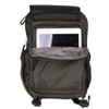 Vanlison Sling Bag Backpack Cross Body Messenger Bag Shoulder Backpack Travel Rucksack Black
