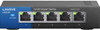 Linksys LGS105 5Port Business Desktop Gigabit Ethernet Unmanaged Switch Computer Network Wired Connection Speed up to 10
