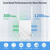 2025 WiFi Extender Signal Booster WiFi Repeater Dual Band 5GHz24GHz 1200Mbps WiFi Booster with Ethernet Port Compatible