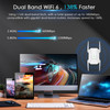 WiFi Extender 2026 1800Mbps WiFi 6 Extender Signal Booster Dual Band 24GHz 58GHz WiFi Extender with Gigabit Port 12999 S