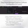NETGEAR 5 Port PoE Gigabit Ethernet Easy Smart Managed Essentials Switch GS305EPP with 4 x PoE 120W Desktop or Wall Moun