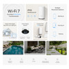 TPLink Deco 7 Outdoor BE25 BE5000 DualBand WiFi Mesh Extender Unit Up to 2800 sqft 2 25G PoE Ports IP65 Waterproof MLO M