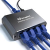 WinRaybot Ethernet Splitter ethernet hub 4 Port gigabitEthernet Splitter 1 to 4Network hubInternet Switch 4 Portnetgear