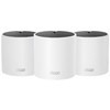 TPLink Deco X15 DualBand AX1500 WiFi 6 Mesh WiFi System Replaces Routers and Extenders Covers up to 5600 sqft 2 Gigabit