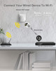 BrosTrend AC1200 WiFi to Ethernet Adapter 1200Mbps Dual Band Universal Wireless Bridge for Printer Smart TV BluRay Playe