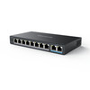 REOLINK PoE Switch with 8 PoE and 2 Gigabit Uplink Ports Ideal for REOLINK RLN36 NVR and Power Over Ethernet IP Cameras