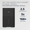 Motorola MG8725 WiFi 6 Router MultiGig Cable Modem 2in1 Device Approved for Comcast Xfinity Cox Spectrum Up to 6000 Mbps