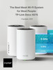 TPLink Deco XE75 AXE5400 TriBand WiFi 6E Mesh System WiFi up to 7200 SqFt Engadget Rated Best Mesh for Most People Repla