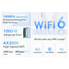 TPLink AX3000 WiFi 6 Range Extender Internet BoosterRE700X Dual Band AP Mode wGigabit Port OFDMA Beamforming APP Setup O