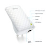 TPLink AC750 WiFi Range Extender Dual Band Cloud App Control Up to 750Mbps One Button Setup Repeater Internet Booster Ac