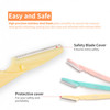 Tinkle Dermaplaning Tool 12ct, Dermaplane Razor for Women, Safe and Easy Peach Fuzz Remover, Eyebrow Trimmer with Protective Cover (4 Packs of 3) online at globaldelivered