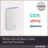 NETGEAR Orbi AllinOne Cable Modem MeshReady WiFi Router CBR40 AC2200 Speeds Up to 22 Gbps 2000 sq ft Coverage
